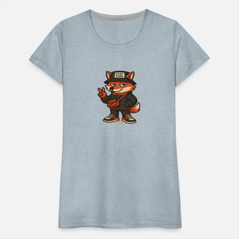 Cool Urban Fox Streetwear Cartoon Mascot