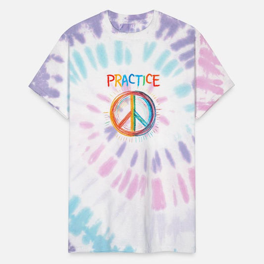 Crayon Drawing Featuring Vibrant Peace