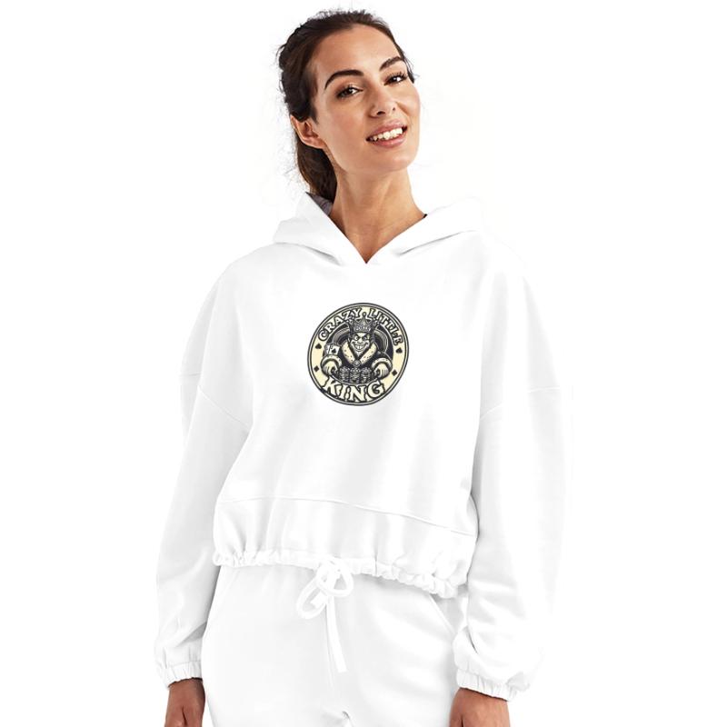 Crazy little king poker design