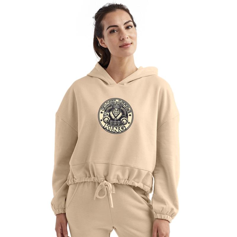 Crazy little king poker design