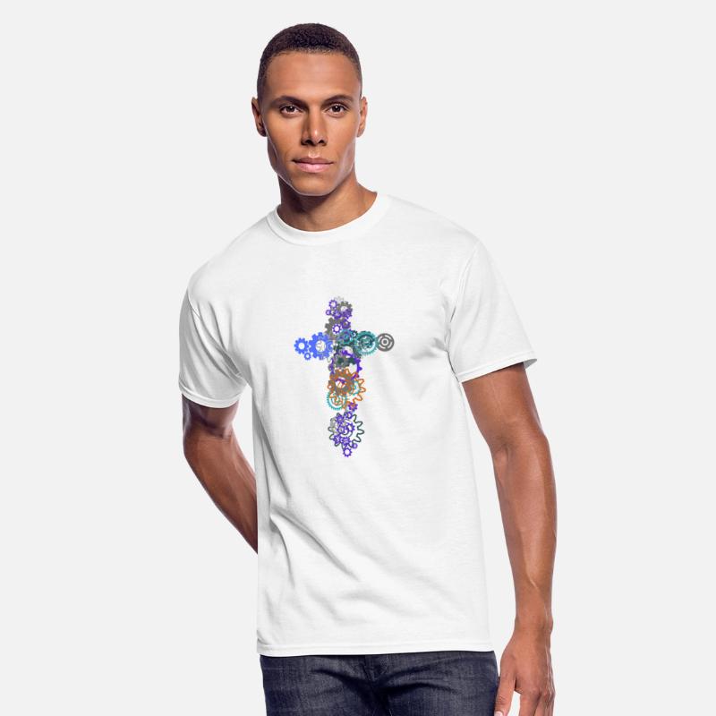 cross of cogs he has risen cross
