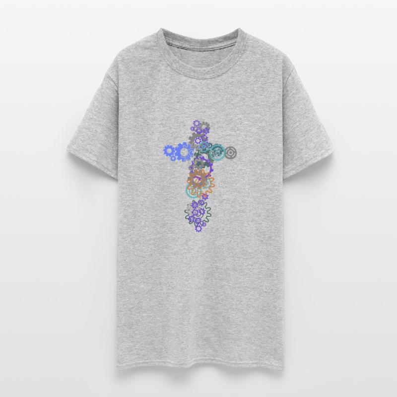 cross of cogs he has risen cross