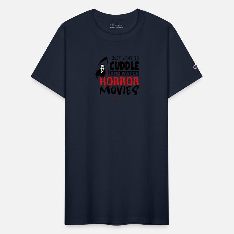 Cuddle and watch horror movies