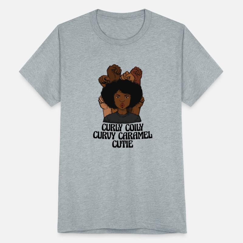 Curly Coily Curvy Caramel Cutie Afro Black Hair