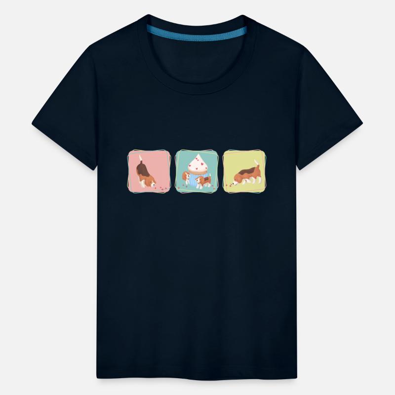 Cute Beagle Illustrations (Color)