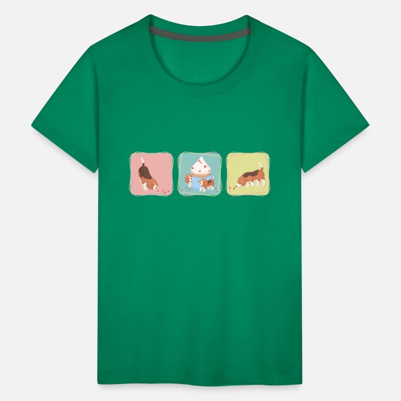 Cute Beagle Illustrations (Color)