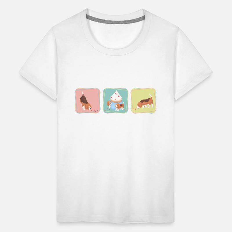 Cute Beagle Illustrations (Color)