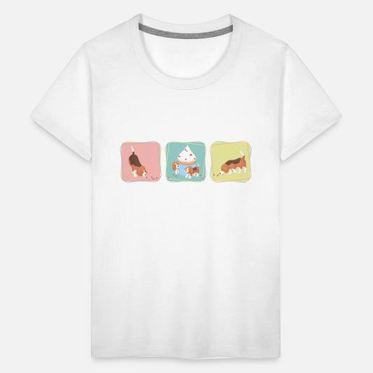 Cute Beagle Illustrations (Color)