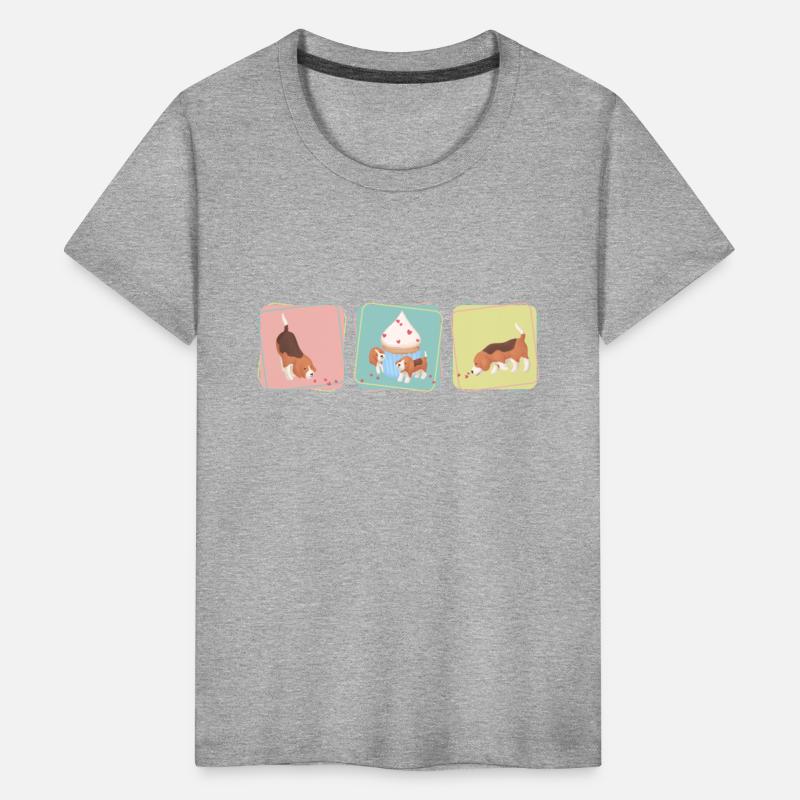 Cute Beagle Illustrations (Color)