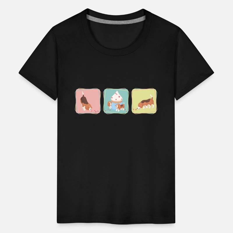 Cute Beagle Illustrations (Color)