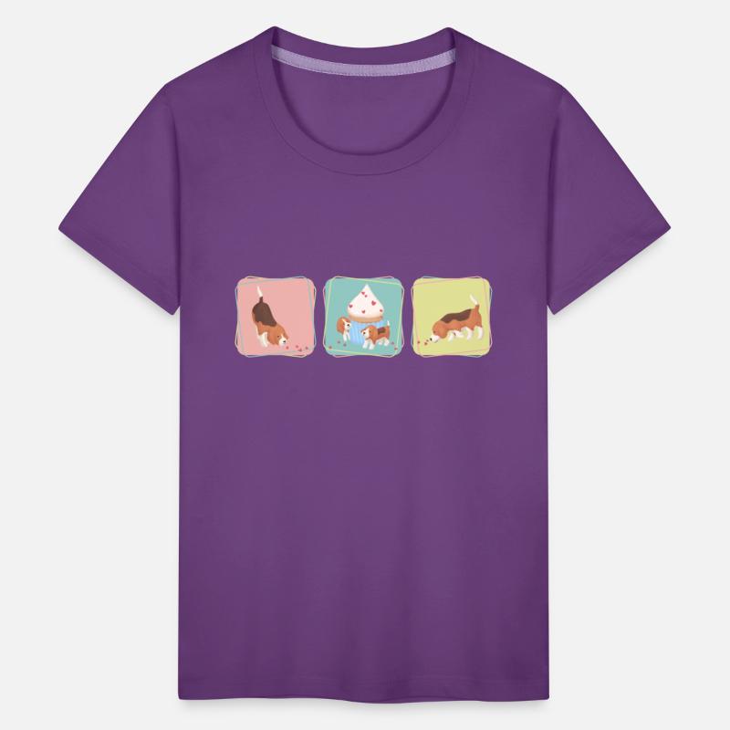 Cute Beagle Illustrations (Color)