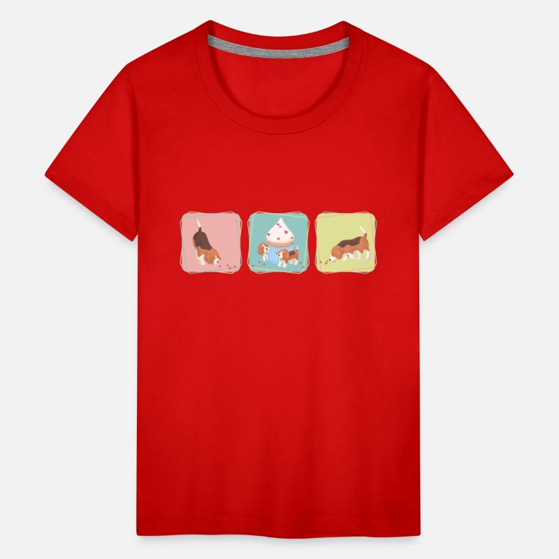 Cute Beagle Illustrations (Color)