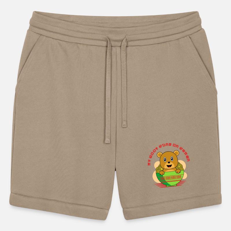 Cute Bear with Noodle Bowl Design