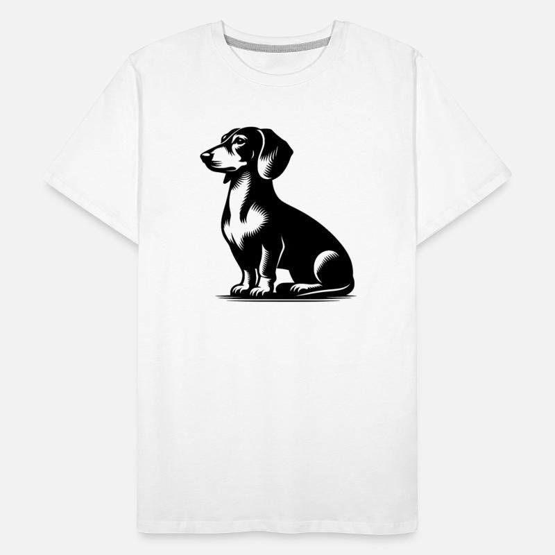 Cute Dachshund Stylish Little Hunting Dog