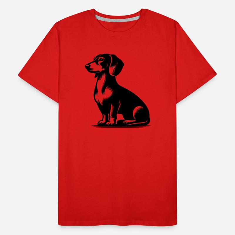 Cute Dachshund Stylish Little Hunting Dog