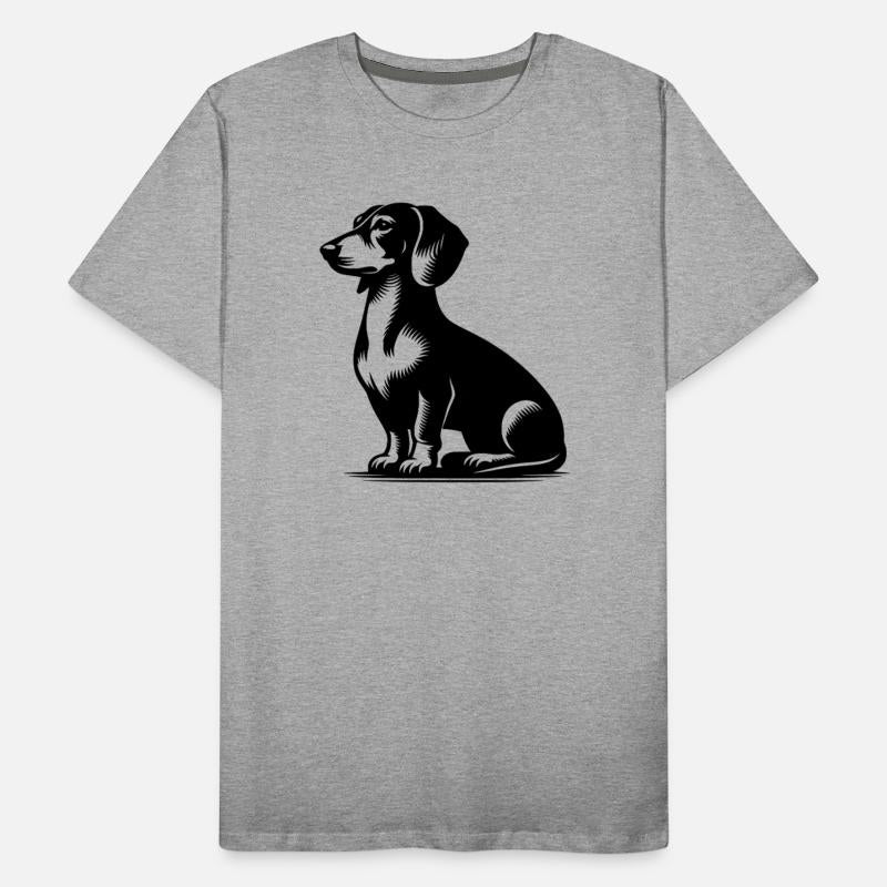 Cute Dachshund Stylish Little Hunting Dog