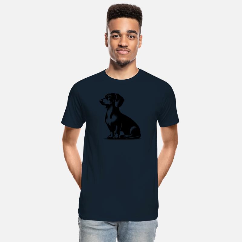 Cute Dachshund Stylish Little Hunting Dog