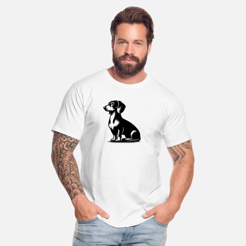 Cute Dachshund Stylish Little Hunting Dog