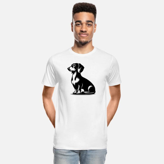 Cute Dachshund Stylish Little Hunting Dog