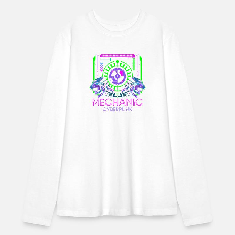 Cyborg Retro Manga Futuristic