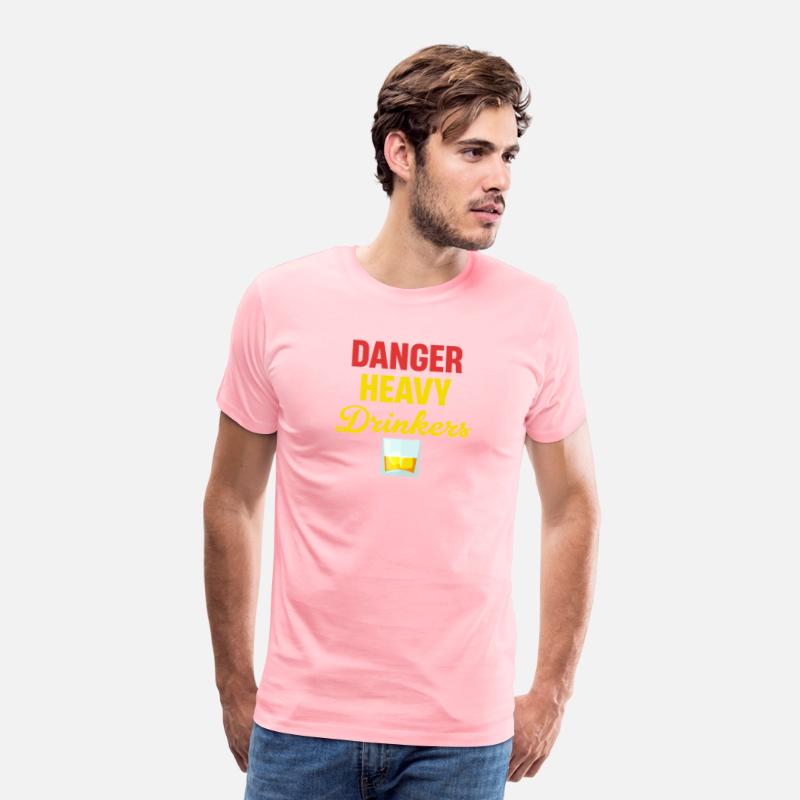 Danger Heavy Drinkers Funny Brewery Vodka Tequila