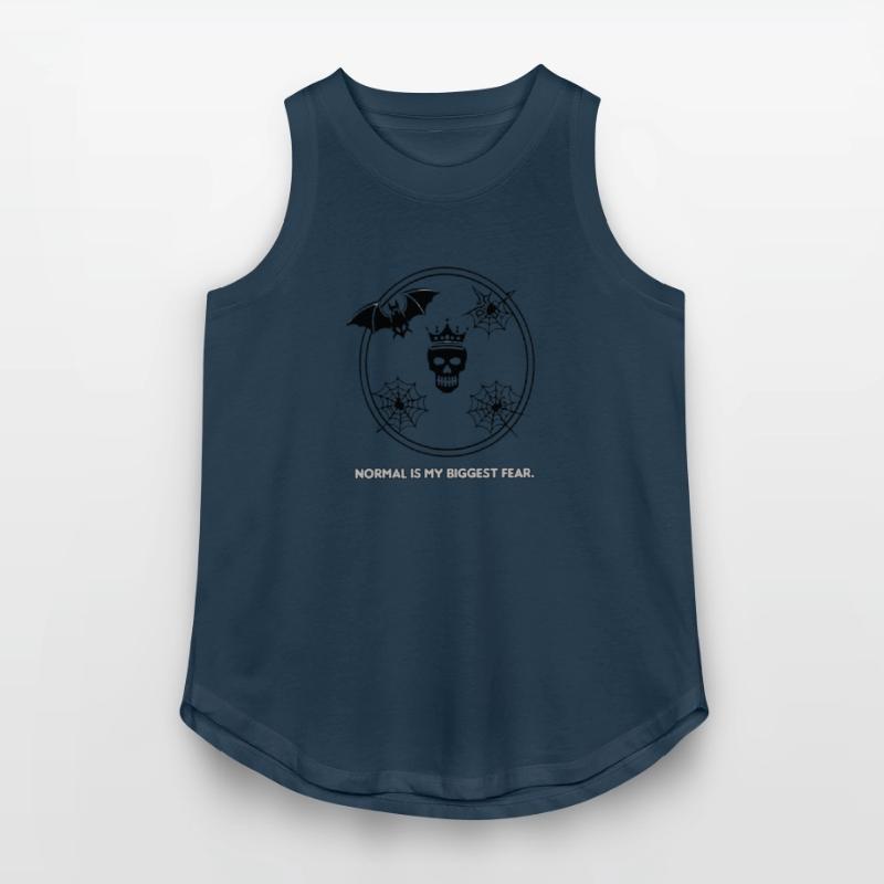 Dark Skull with Bat Web Design