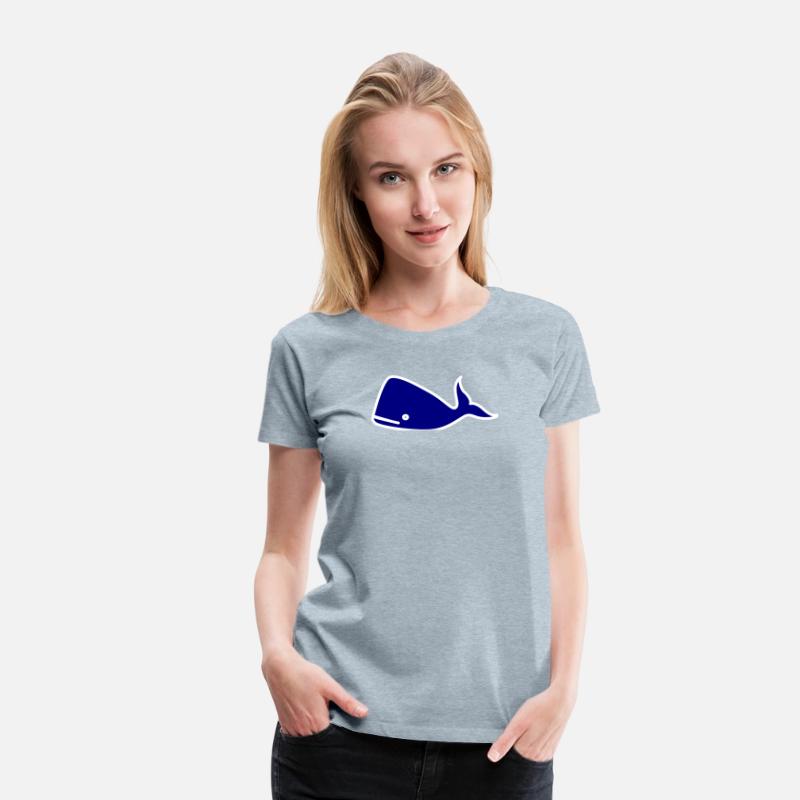 Deep Blue Whale Silhouette on Dark Background