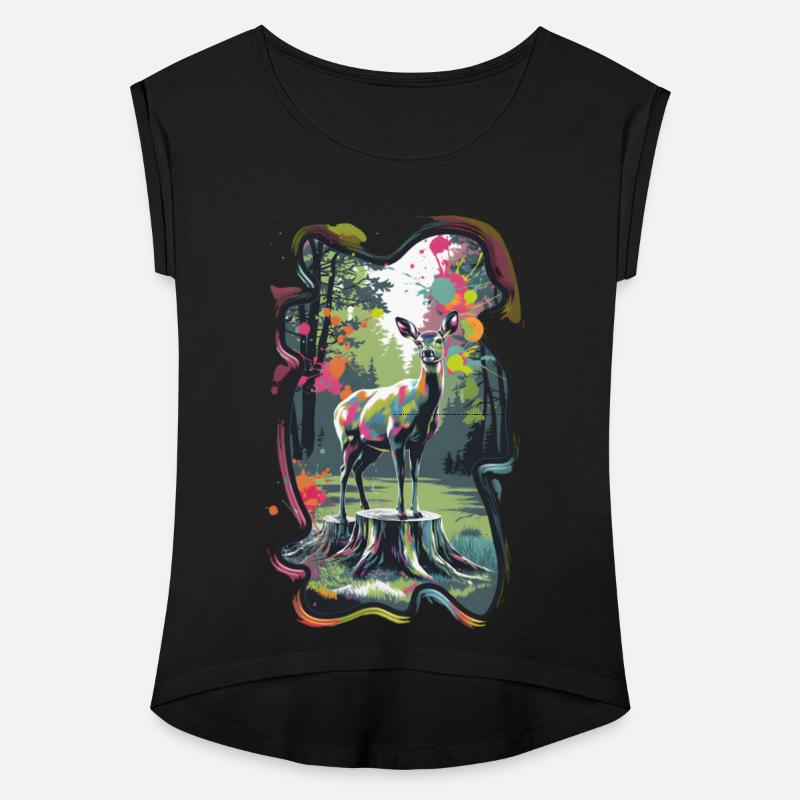 Deer in the forest 8