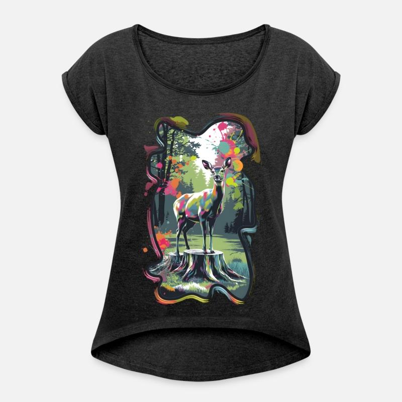 Deer in the forest 8