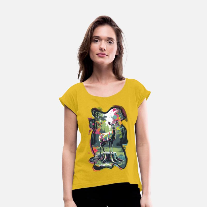 Deer in the forest 8