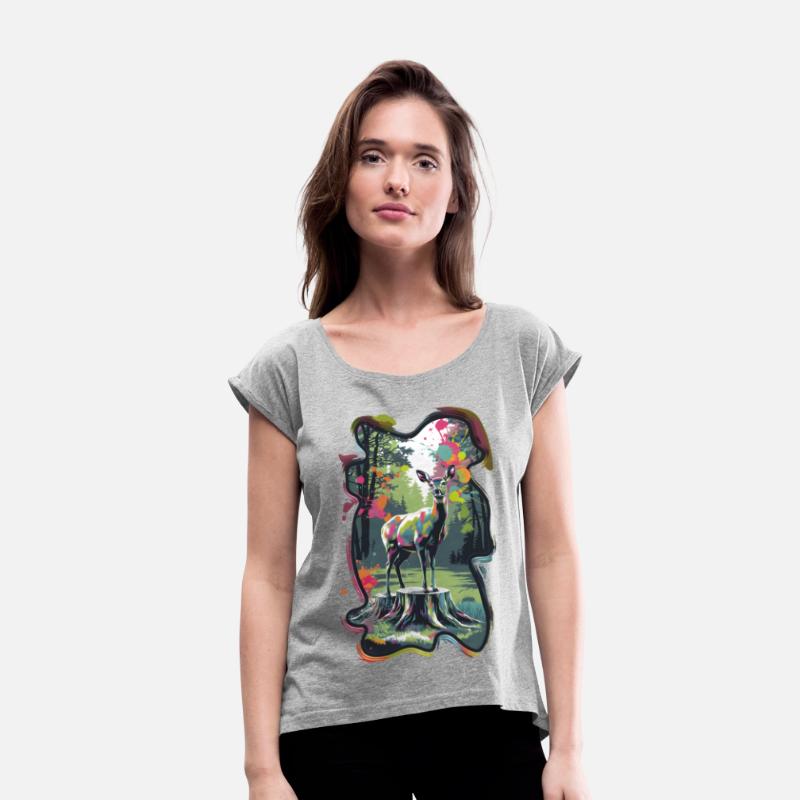 Deer in the forest 8