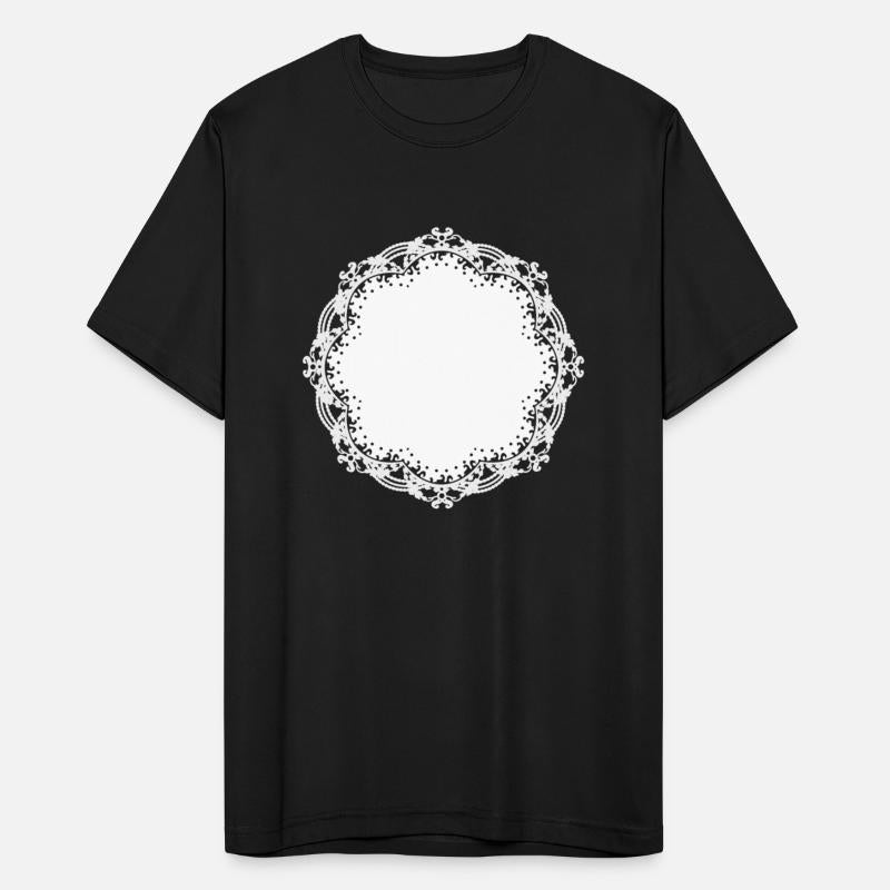 Delicate white cake lace as decoration