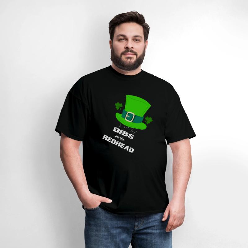 Dibs on the redhead St Patricks Day Men Women funn