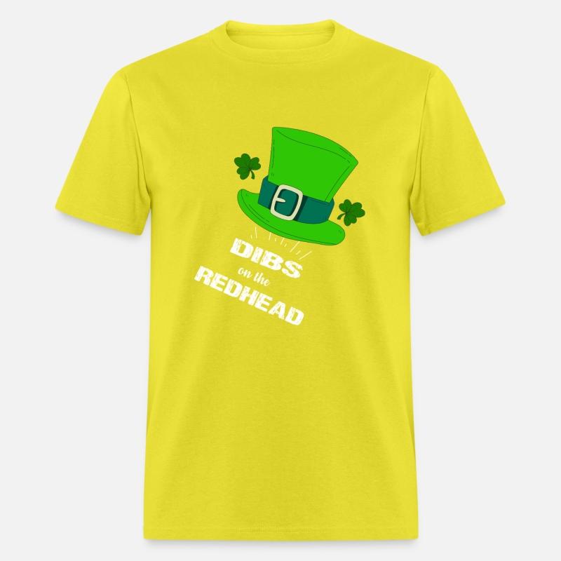 Dibs on the redhead St Patricks Day Men Women funn