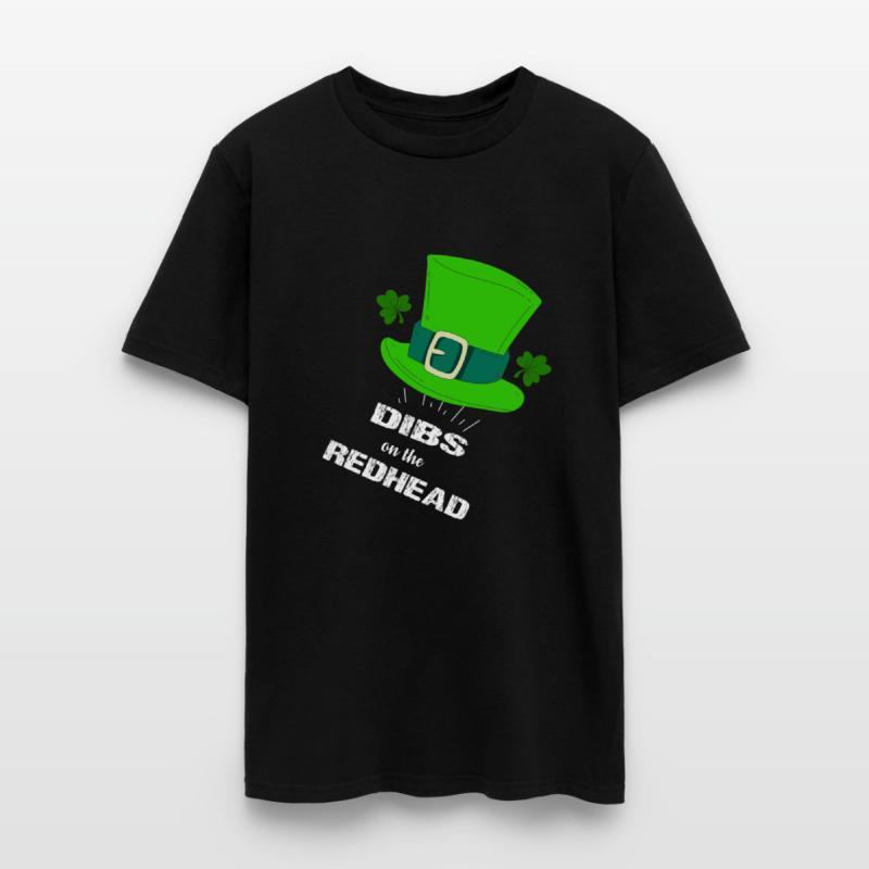 Dibs on the redhead St Patricks Day Men Women funn