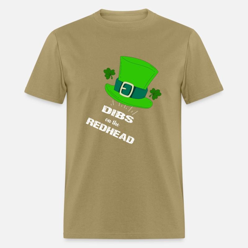 Dibs on the redhead St Patricks Day Men Women funn