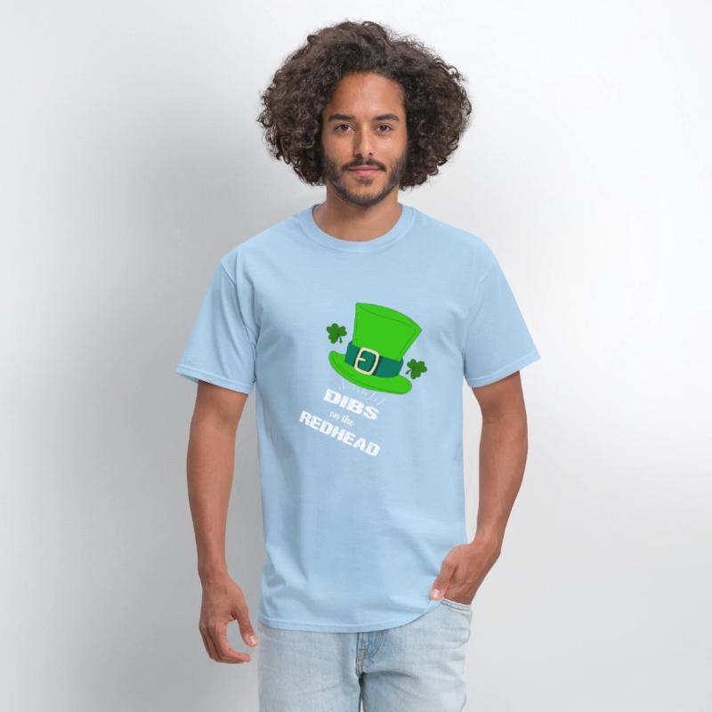 Dibs on the redhead St Patricks Day Men Women funn