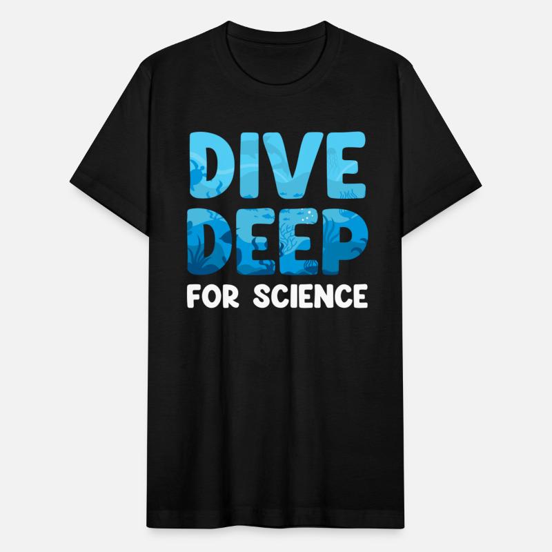 Dive Deep For Science Funny Marine Biologist