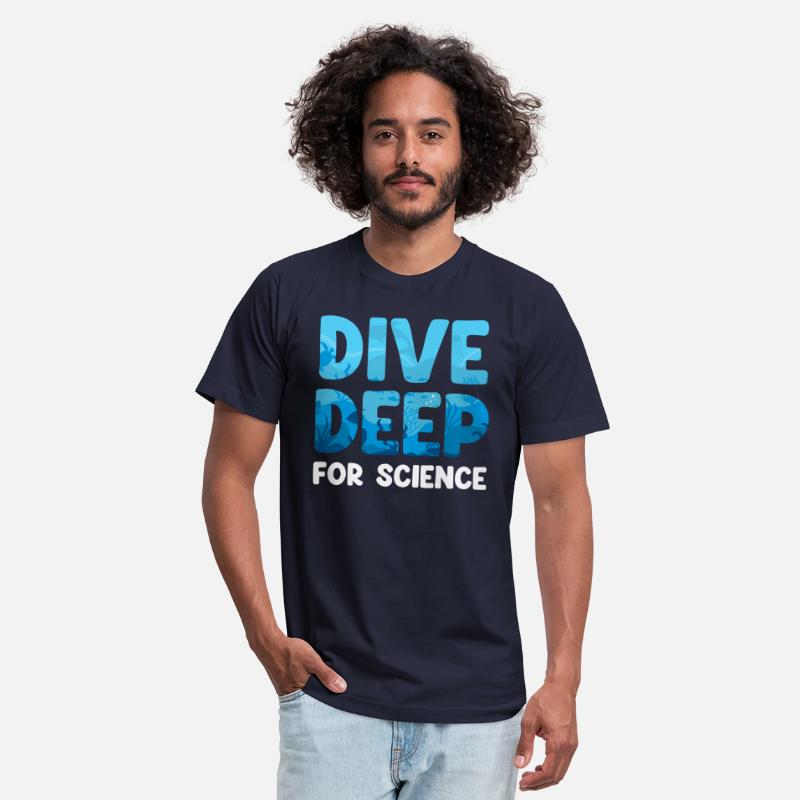Dive Deep For Science Funny Marine Biologist