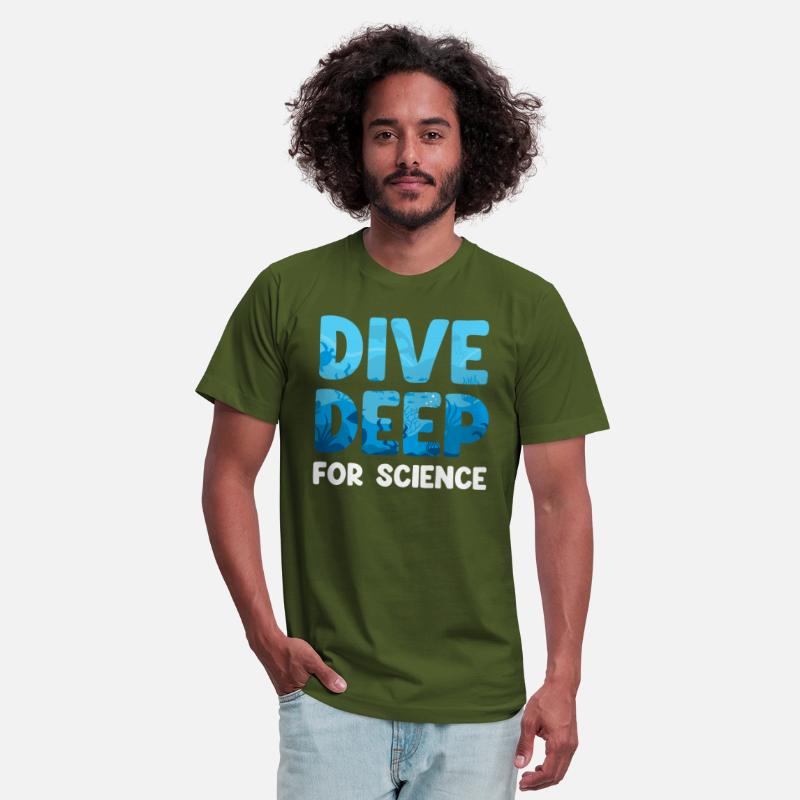 Dive Deep For Science Funny Marine Biologist