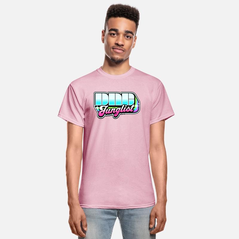 DNB - Y2K Junglist Rainbow Drop Shadow (pink)
