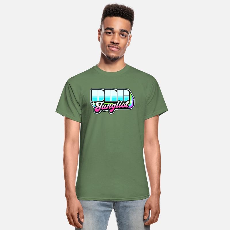 DNB - Y2K Junglist Rainbow Drop Shadow (pink)