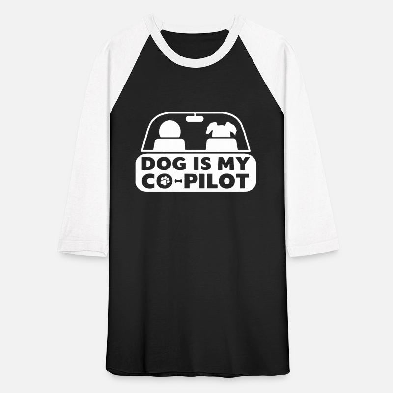 Dog Is My Copilot T Shirt Funny Dog T Shirt Pet