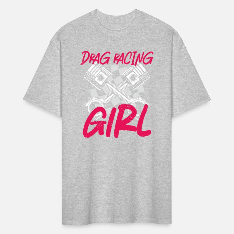 Drag Racing Race Car Girl Vintage