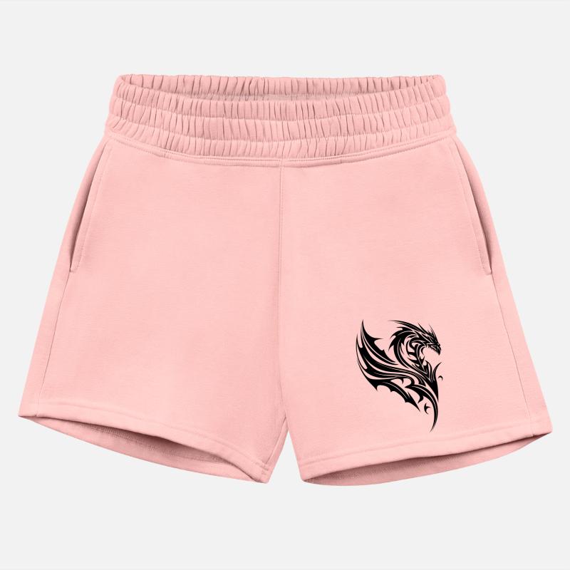 Dragon In Tattoo Style With Wings