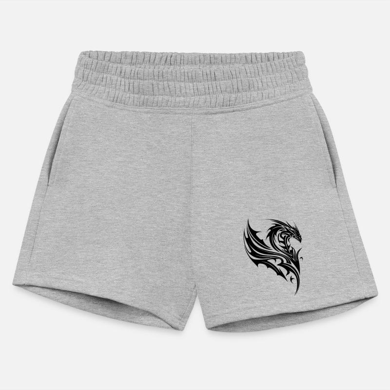 Dragon In Tattoo Style With Wings