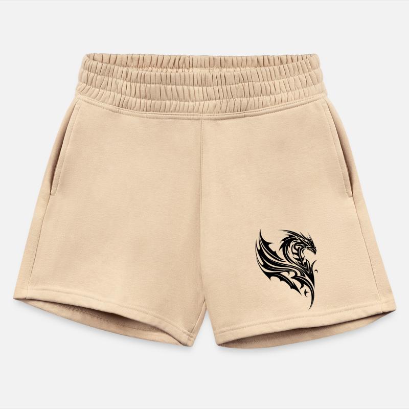 Dragon In Tattoo Style With Wings