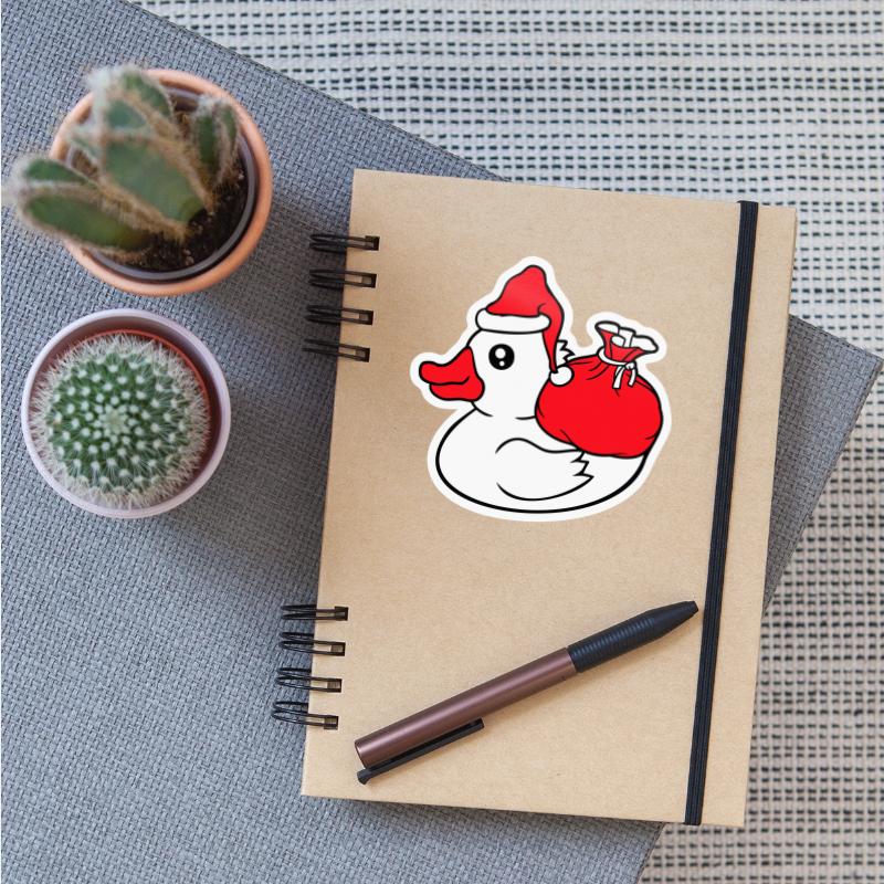 Duck Sack Cap Santa Claus Christmas Advent Party