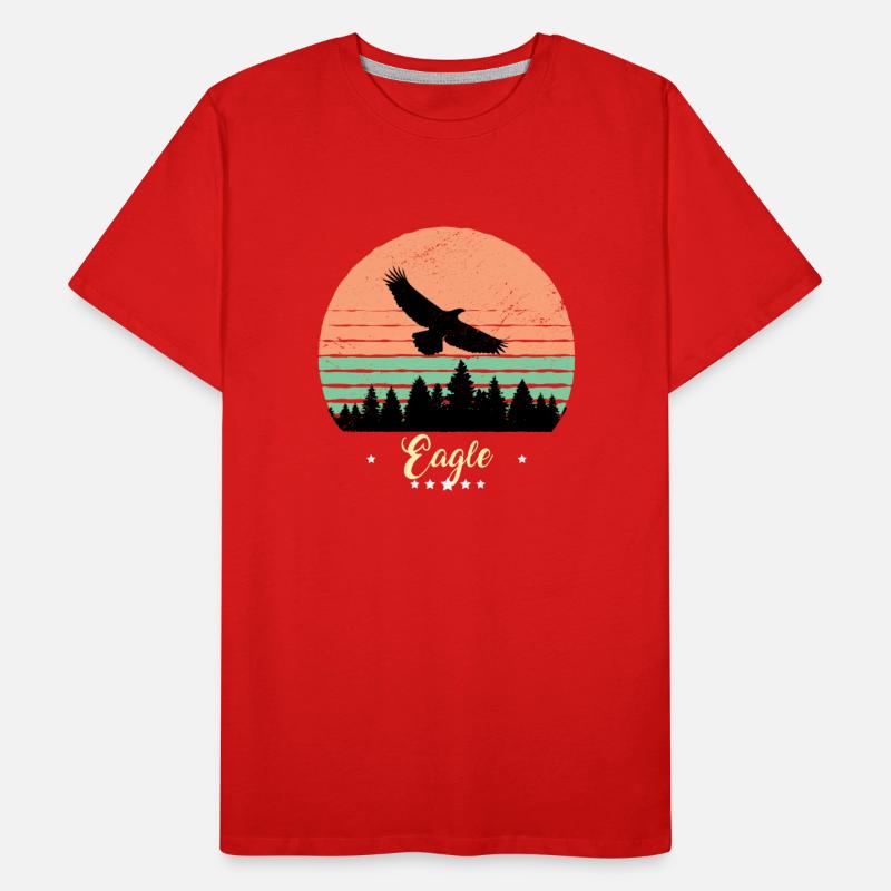 Eagle vintage animals raptor bird