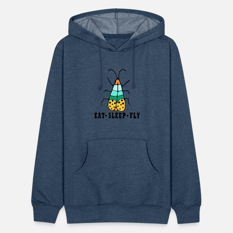 Eat sleep fly insects colorful design